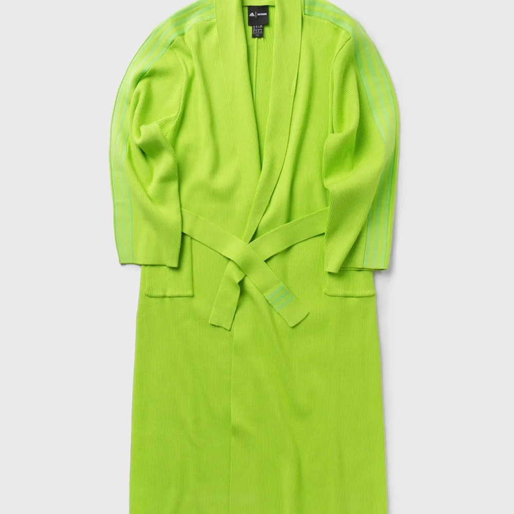 Adidas x IVY PARK Women's Lime Green Robe/ trench